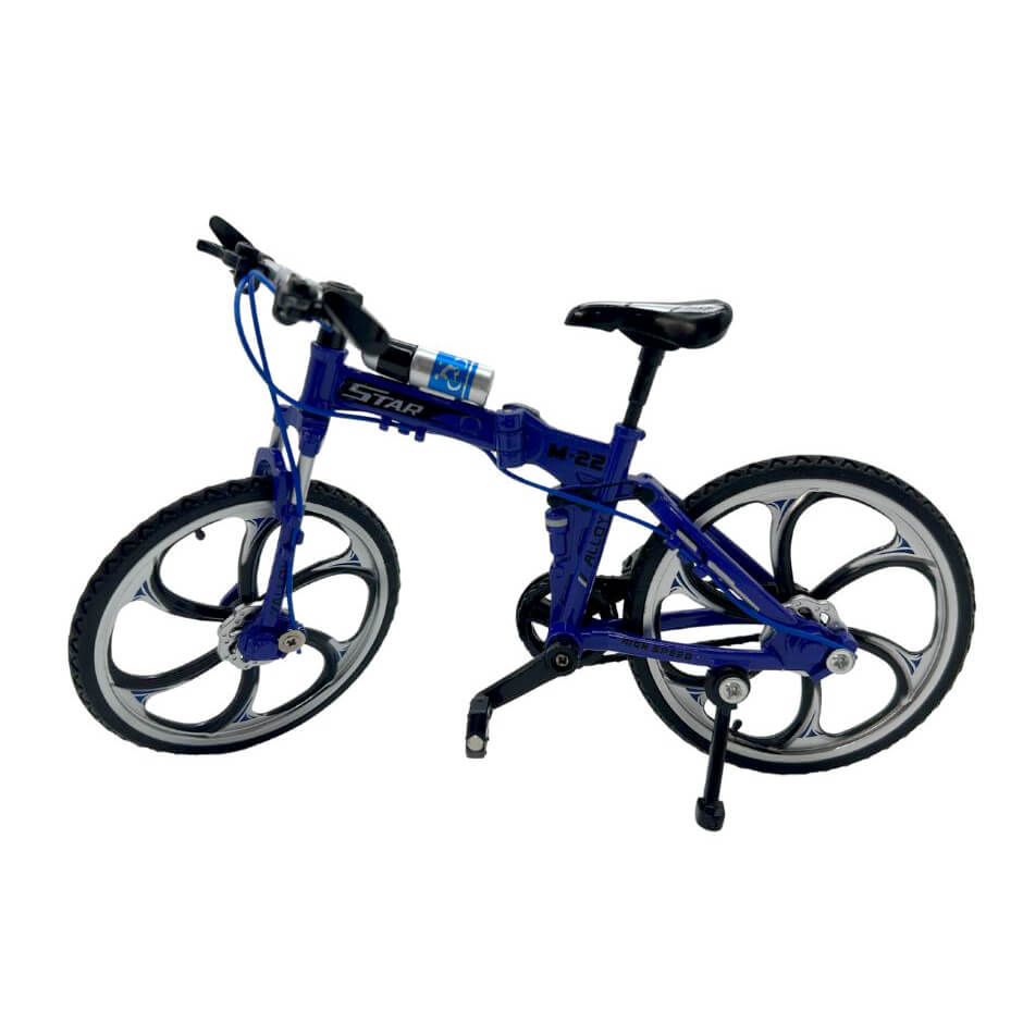 Miniature Mountain Bike Model Blue – Blue Box U.S.A